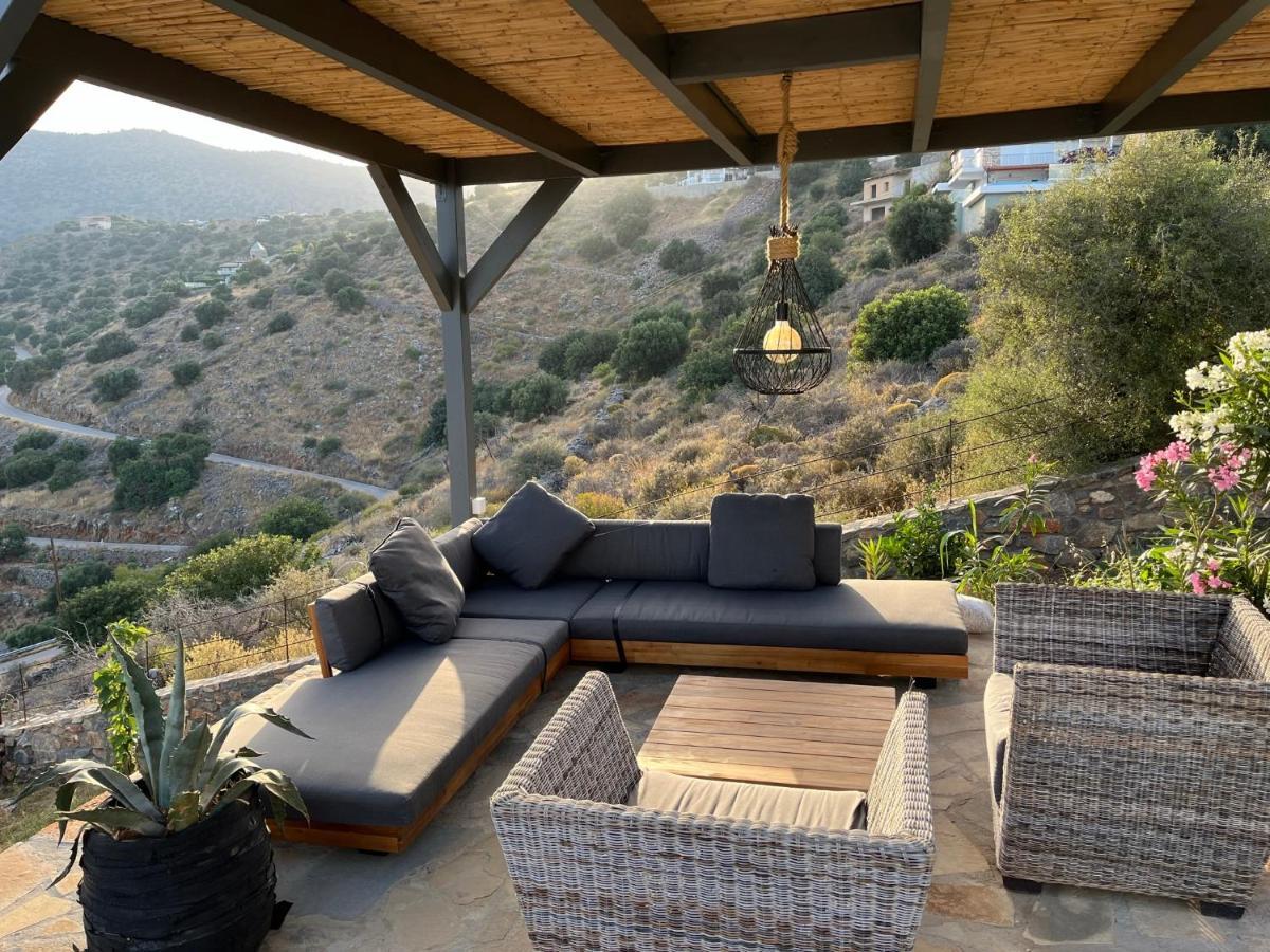 Villa Estée, luxury villa with private infinity pool&jacuzzi Elounda Exterior foto