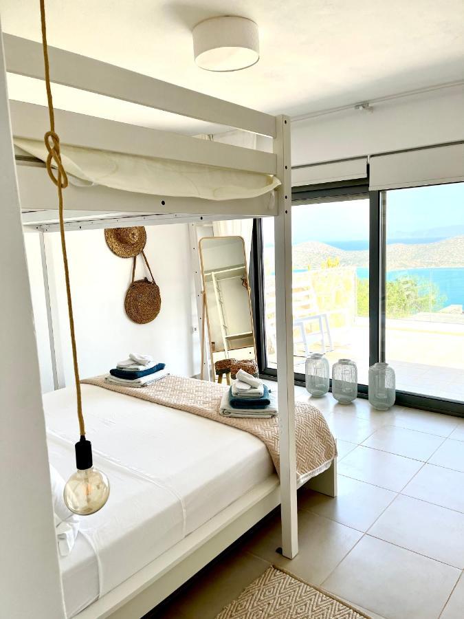 Villa Estée, luxury villa with private infinity pool&jacuzzi Elounda Exterior foto