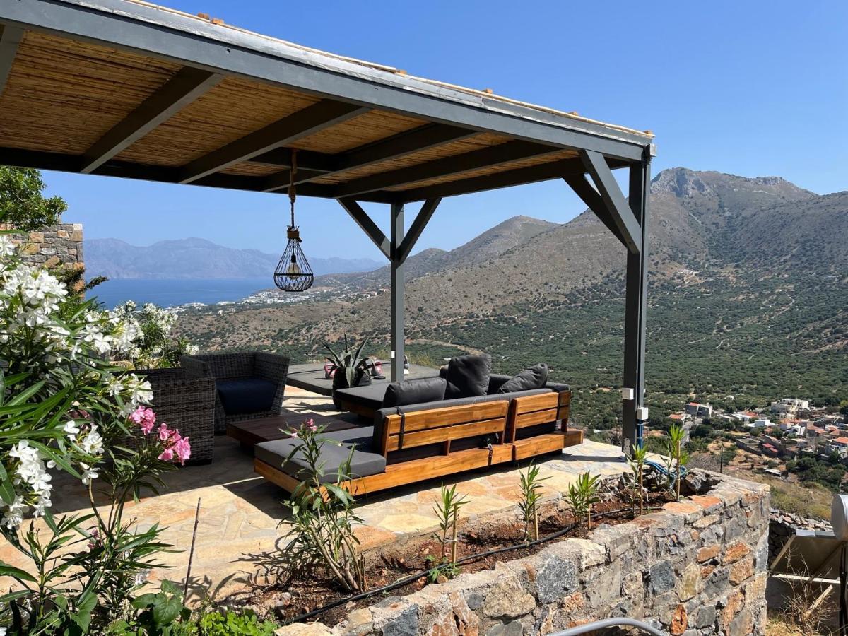 Villa Estée, luxury villa with private infinity pool&jacuzzi Elounda Exterior foto