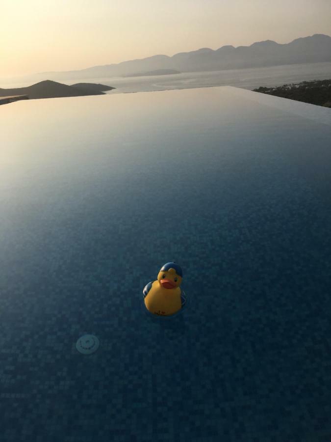 Villa Estée, luxury villa with private infinity pool&jacuzzi Elounda Exterior foto