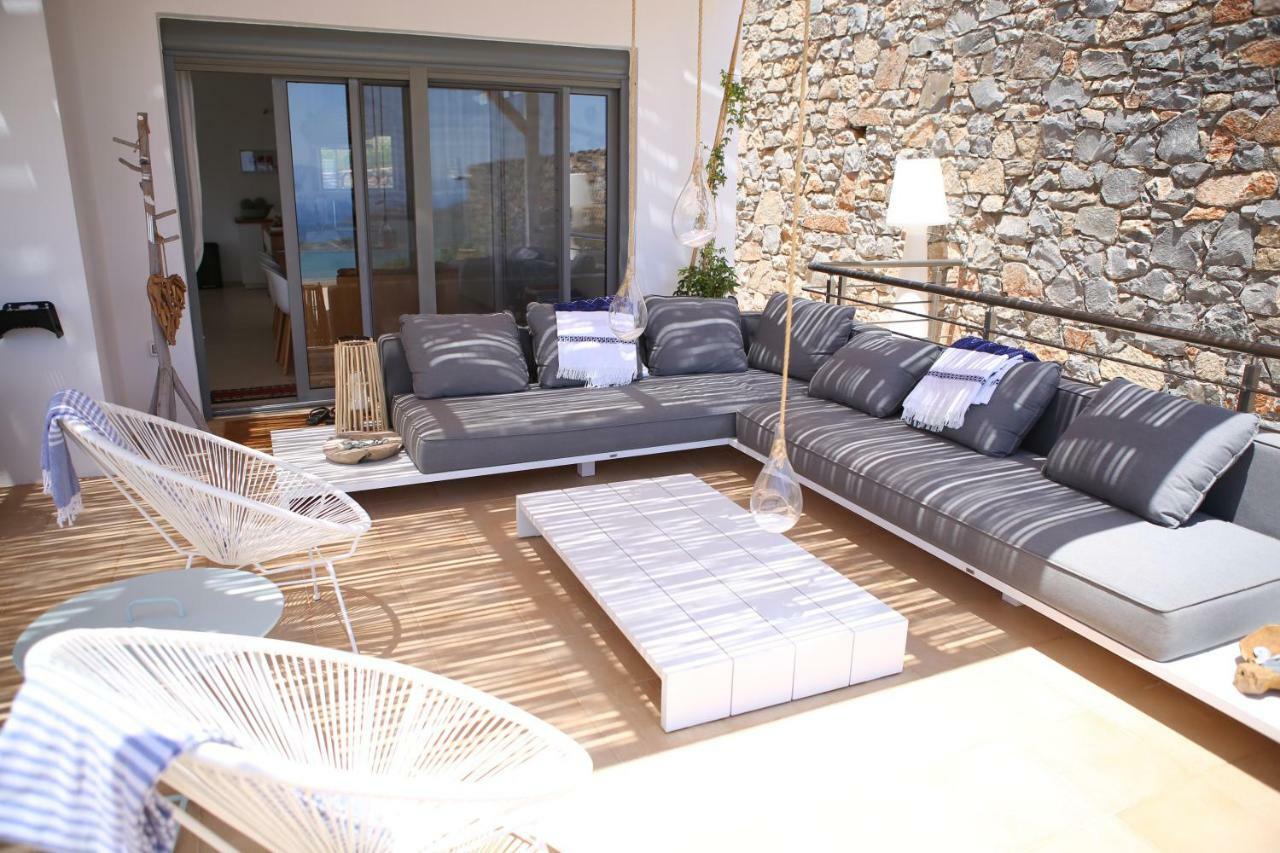 Villa Estée, luxury villa with private infinity pool&jacuzzi Elounda Exterior foto