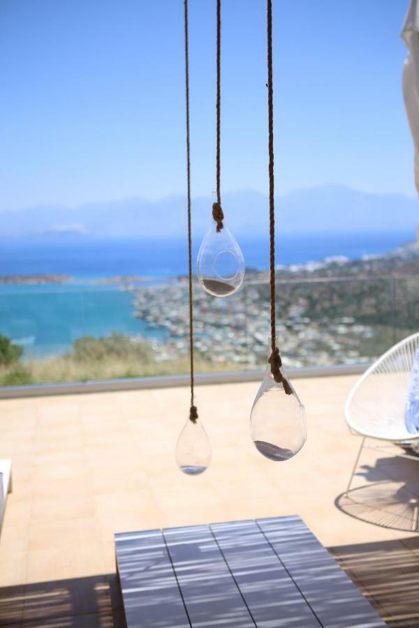 Villa Estée, luxury villa with private infinity pool&jacuzzi Elounda Exterior foto